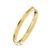 Thumbnail Image 2 of Hollow Bangle Bracelet 10K Yellow Gold 8MM
