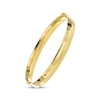 Thumbnail Image 1 of Hollow Bangle Bracelet 10K Yellow Gold 8MM