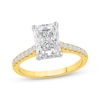 Thumbnail Image 1 of Now + Forever Lab-Grown Diamonds Radiant-Cut Engagement Ring 2-1/4 ct tw 14K Two-Tone Gold