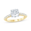Thumbnail Image 1 of Now + Forever Lab-Grown Diamonds Round-Cut Engagement Ring 2-1/2 ct tw 14K Yellow Gold