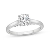 Thumbnail Image 1 of Round-Cut Diamond Solitaire Engagement Ring 1 ct tw 10K White Gold (I/I3)