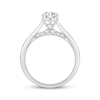 Thumbnail Image 2 of Round-Cut Diamond Solitaire Engagement Ring 1 ct tw 10K White Gold (I/I3)