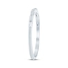 Thumbnail Image 2 of Now + Forever Baguette-Cut Diamond Five-Stone Anniversary Ring 1/5 ct tw 10K White Gold