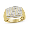 Thumbnail Image 1 of Men's Diamond Fashion Ring 1/2 ct tw 10K Yellow Gold