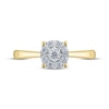Thumbnail Image 3 of Multi-Diamond Promise Ring 1/5 ct tw 10K Yellow Gold