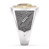 Thumbnail Image 4 of True Fans Cincinnati Bengals Championship Ring Sterling Silver & 10K Yellow Gold Ring