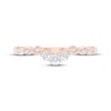 Thumbnail Image 3 of Now + Forever Diamond Milgrain Contour Anniversary Ring 1/4 ct tw 10K Rose Gold