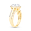 Thumbnail Image 2 of Now + Forever Multi-Diamond Oval Halo Engagement Ring 1 ct tw 14K Yellow Gold