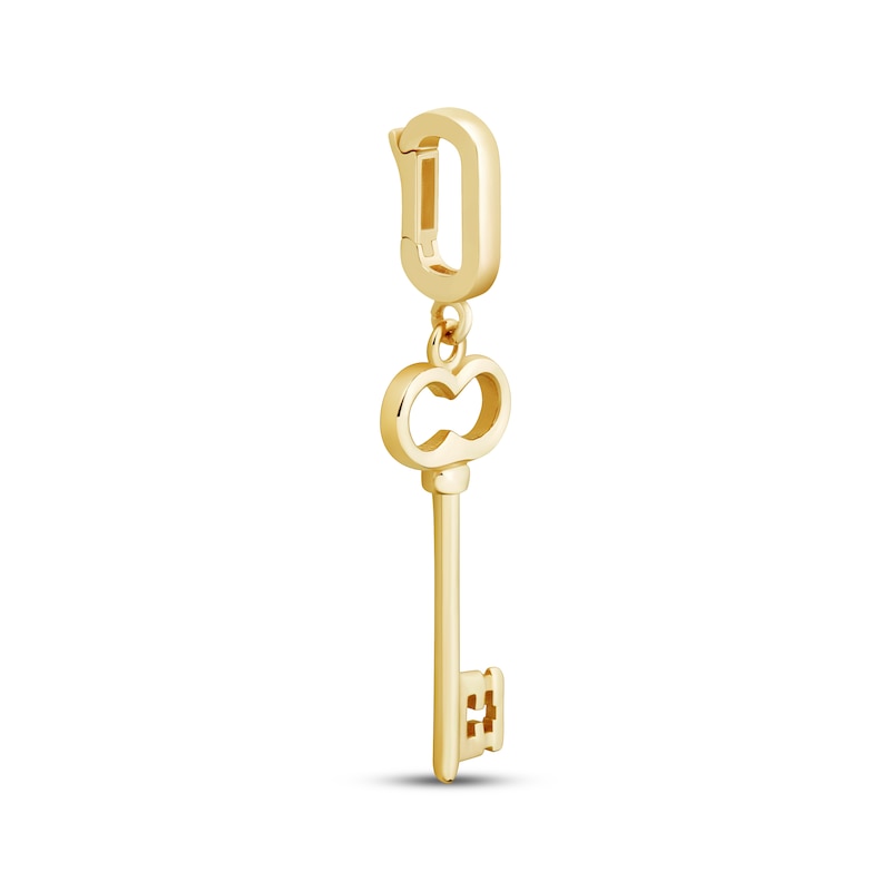 Main Image 2 of Charmed Memories Key Charm 10K Yellow Gold
