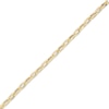 Thumbnail Image 2 of 4mm Paperclip Chain Bracelet Hollow 10K Yellow Gold 7.5"