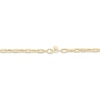Thumbnail Image 3 of 4mm Paperclip Chain Bracelet Hollow 10K Yellow Gold 7.5"
