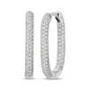 Thumbnail Image 1 of Le Vian Diamond Inside-Out Hoop Earrings 3/8 ct tw 14K Vanilla Gold