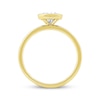 Thumbnail Image 3 of Now + Forever Lab-Grown Diamonds Round-Cut Bezel-Set Solitaire Engagement Ring 1 ct tw 14K Yellow Gold (F/VS2)