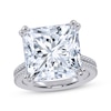 Thumbnail Image 1 of Now + Forever Lab-Grown Diamonds Princess-Cut Engagement Ring 10-1/3 ct tw 14K White Gold