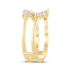 Thumbnail Image 2 of Now + Forever Lab-Grown Diamonds Marquise & Round-Cut Open Enhancer Ring 1/3 ct tw 14K Yellow Gold