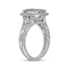 Thumbnail Image 2 of Neil Lane Artistry Heritage Emerald-Cut Lab-Grown Diamond Halo Engagement Ring 3-3/4 ct tw Platinum