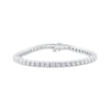 Thumbnail Image 1 of THE LEO Legacy Lab-Grown Diamond Tennis Bracelet 6 ct tw 14K White Gold 7"
