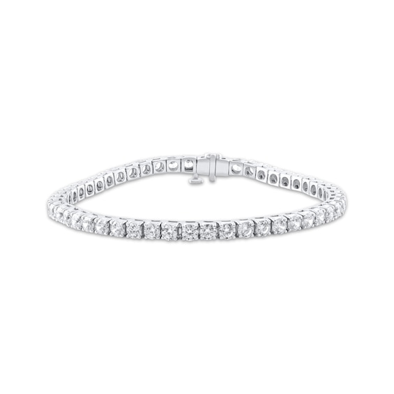 THE LEO Legacy Lab-Grown Diamond Tennis Bracelet 6 ct tw 14K White Gold 7"