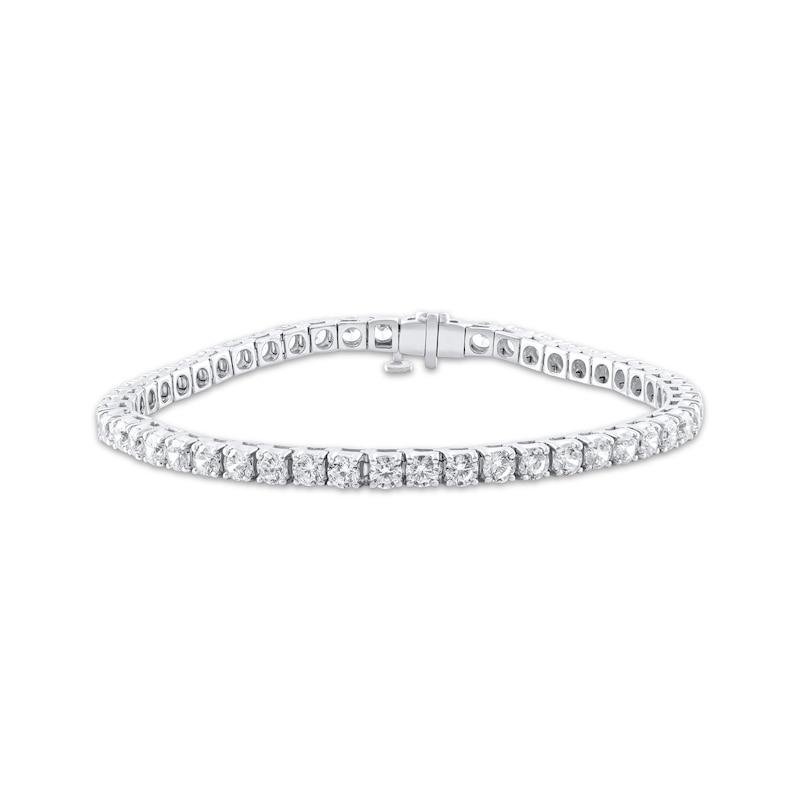 Main Image 1 of THE LEO Legacy Lab-Grown Diamond Tennis Bracelet 6 ct tw 14K White Gold 7"
