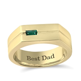 Color Stone Men's Ring