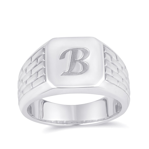 Men's Signet Ring (1 Initial or Number)