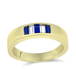 Color Stone Family Ring