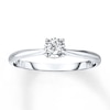 Thumbnail Image 0 of Promise Ring 1/15 ct Diamonds 10K White Gold