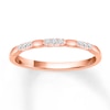 Thumbnail Image 1 of Now + Forever Stackable Diamond Ring 1/20 ct tw Round-cut 10K Rose Gold