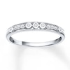 Thumbnail Image 0 of Stackable Diamond Ring 1/10 ct tw Round-cut 10K White Gold