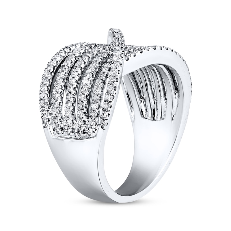 Main Image 2 of Diamond Ring 1 ct tw Round-cut 14K White Gold