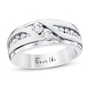 Thumbnail Image 1 of Ever Us Men's Two-Stone Ring 1 ct tw Diamonds 14K White Gold