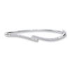 Thumbnail Image 0 of Ever Us Bangle Bracelet 1/2 ct tw Diamonds 14K White Gold