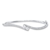 Thumbnail Image 0 of Ever Us Bangle Bracelet 1 carat tw Diamonds 14K White Gold