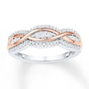 Thumbnail Image 1 of Diamond Ring 1/4 ct tw Round-cut 10K Two-Tone Gold