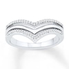 Thumbnail Image 1 of Diamond Ring 1/6 ct tw Round-cut Sterling Silver