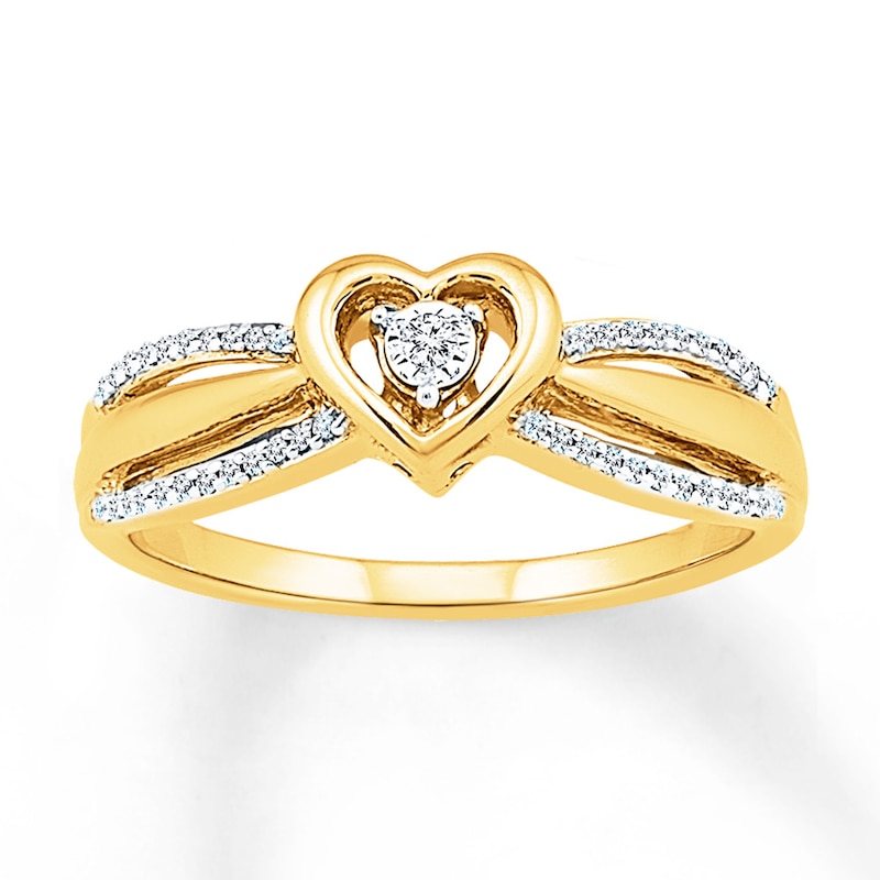 Heart Ring Gold / 8