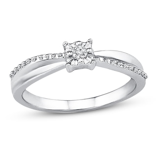 Promise Ring Diamond Accent Sterling Silver | Kay