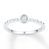Thumbnail Image 1 of Diamond Ring 1/20 Carat 10K White Gold