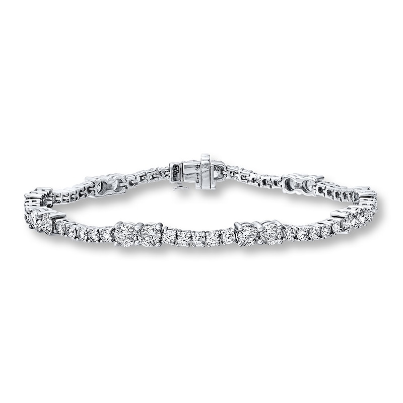 Ever Us Tennis Bracelet 7 ct tw Diamonds 14K White Gold 7.5"