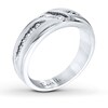 Thumbnail Image 2 of Ever Us Men's Two-Stone Ring 1/2 ct tw Diamonds 14K White Gold