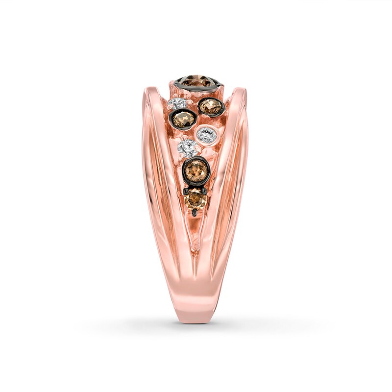 Le Vian Chocolate Diamonds 1/2 ct tw 14K Strawberry Gold Ring