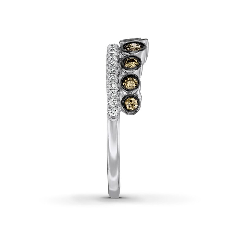 Le Vian Chocolate Diamond Ring 1/2 ct tw 14K Vanilla Gold