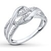 Thumbnail Image 3 of Diamond Ring 1/8 ct tw Round-cut 10K White Gold