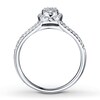 Thumbnail Image 1 of Diamond Ring 1/4 ct tw Round-cut 10K White Gold