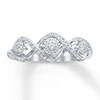 Thumbnail Image 0 of Diamond Ring 1/5 ct tw Round-cut 10K White Gold
