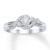Thumbnail Image 0 of Diamond Ring 1/6 ct tw Round-cut Sterling Silver