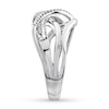 Thumbnail Image 2 of Diamond Ring 1/6 ct tw Round-cut Sterling Silver