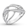Thumbnail Image 3 of Diamond Ring 1/6 ct tw Round-cut Sterling Silver