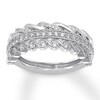 Diamond Convertibilities Ring 1/2 ct tw 10K White Gold