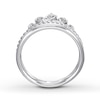 Thumbnail Image 2 of Emmy London Tiara Ring 1/20 ct tw Diamonds Sterling Silver